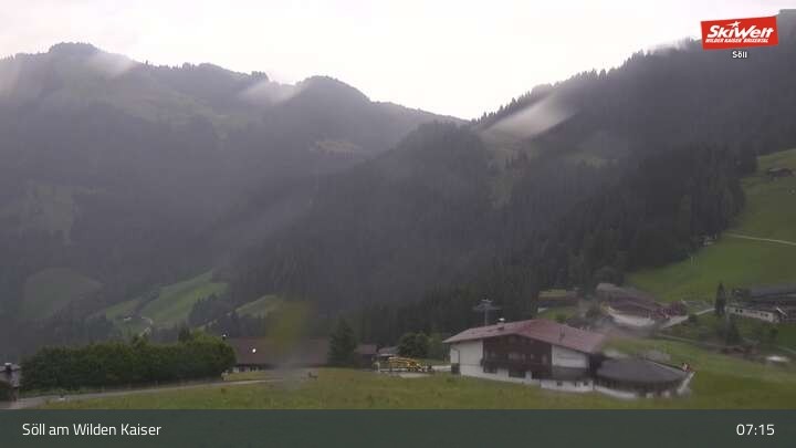 Archiv Foto Webcam Hochsöll Gondelbahn Berg