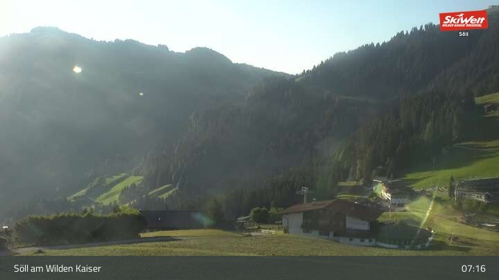 Archiv Foto Webcam Hochsöll Gondelbahn Berg