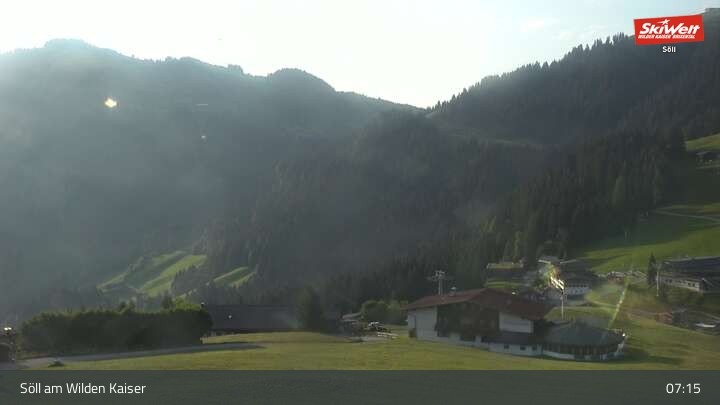 Archiv Foto Webcam Hochsöll Gondelbahn Berg