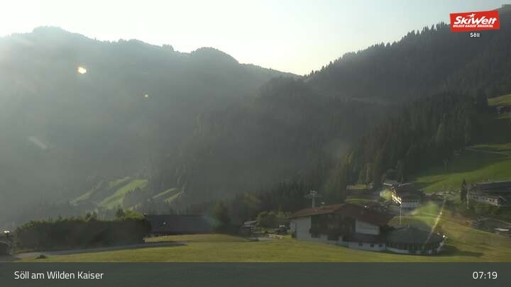Archiv Foto Webcam Hochsöll Gondelbahn Berg