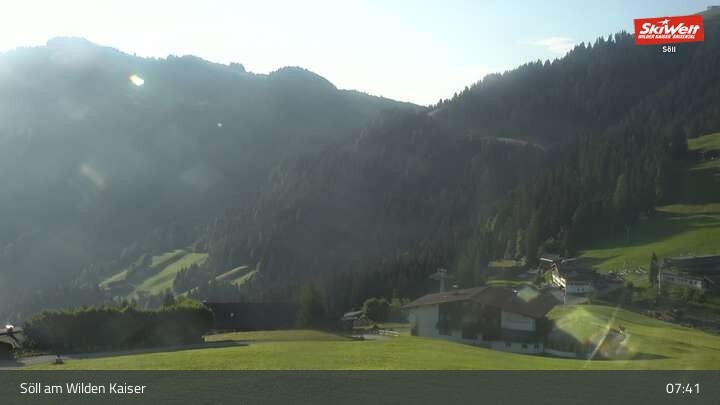 Archiv Foto Webcam Hochsöll Gondelbahn Berg