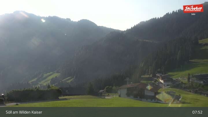 Archiv Foto Webcam Hochsöll Gondelbahn Berg