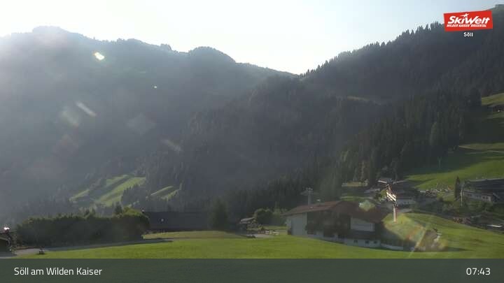 Archiv Foto Webcam Hochsöll Gondelbahn Berg