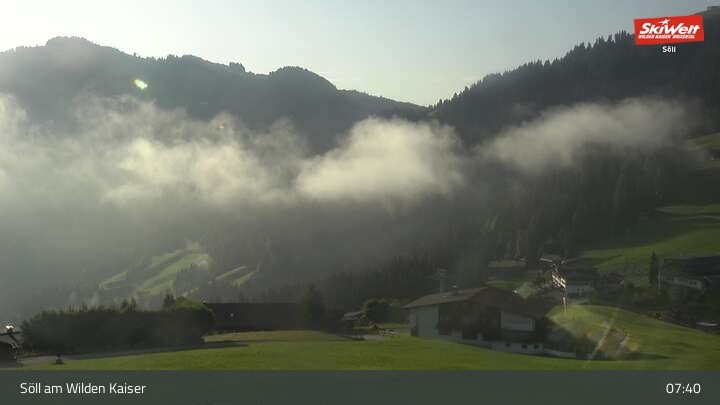 Archiv Foto Webcam Hochsöll Gondelbahn Berg