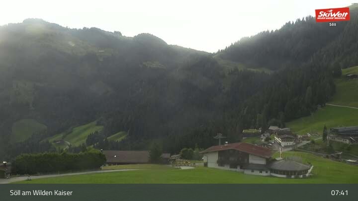 Archiv Foto Webcam Hochsöll Gondelbahn Berg