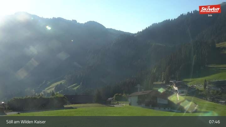 Archiv Foto Webcam Hochsöll Gondelbahn Berg