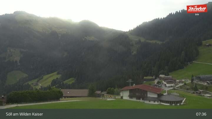 Archiv Foto Webcam Hochsöll Gondelbahn Berg