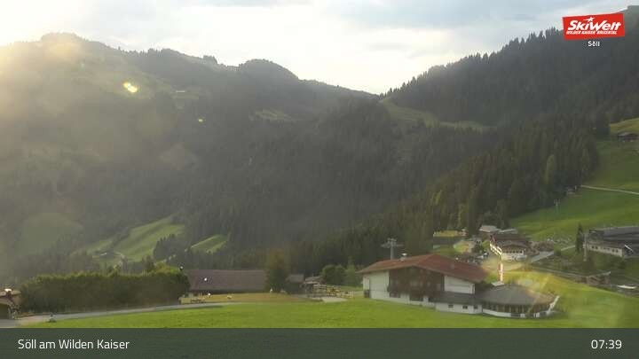 Archiv Foto Webcam Hochsöll Gondelbahn Berg