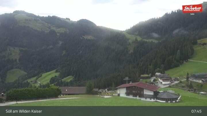 Archiv Foto Webcam Hochsöll Gondelbahn Berg