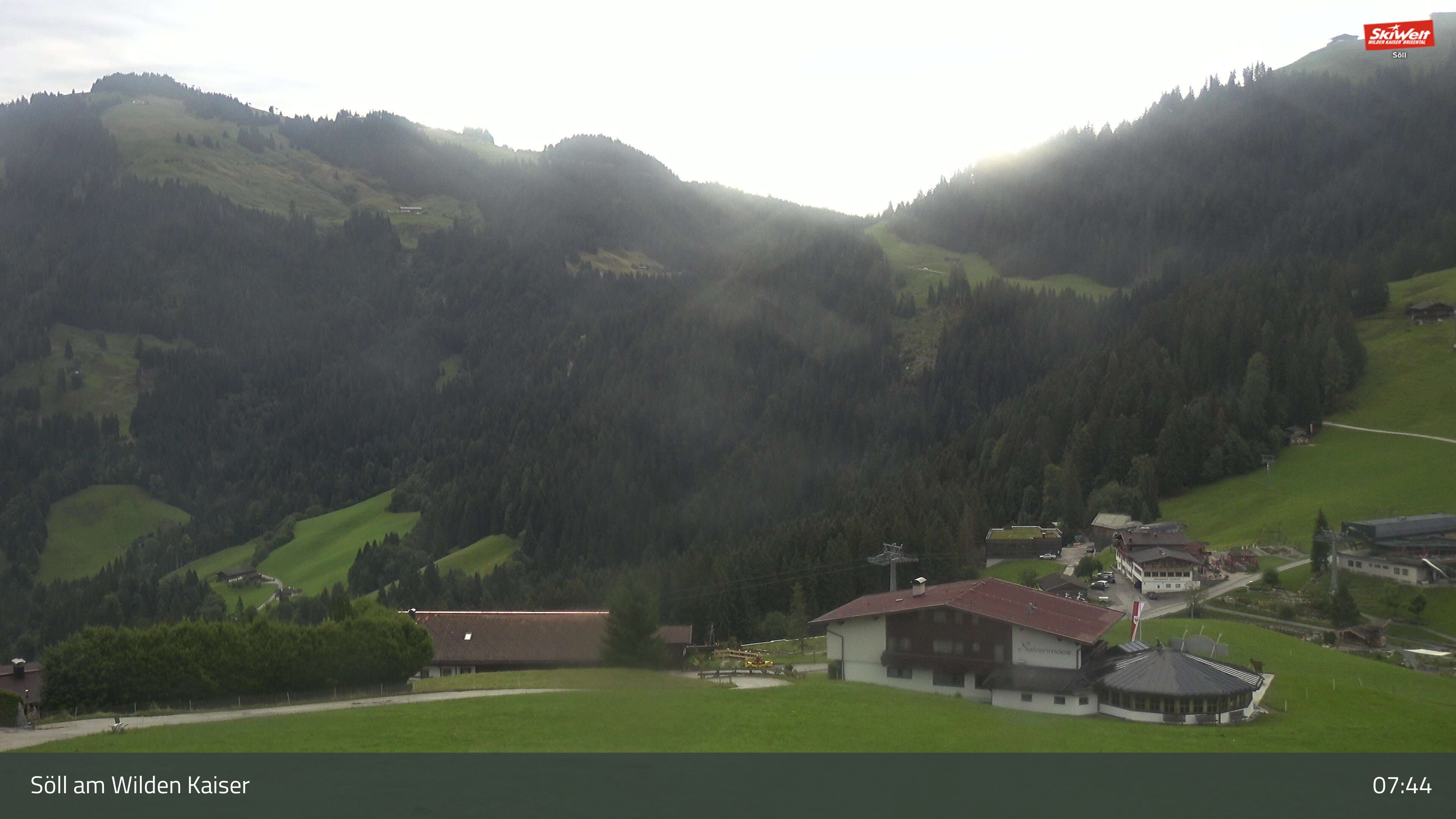 Archiv Foto Webcam Hochsöll Gondelbahn Berg
