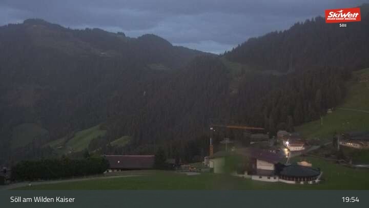 Archiv Foto Webcam Hochsöll Gondelbahn Berg