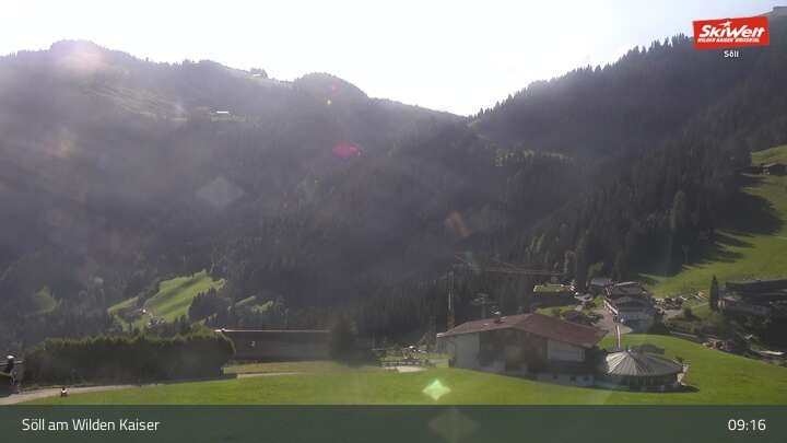 Archiv Foto Webcam Hochsöll Gondelbahn Berg