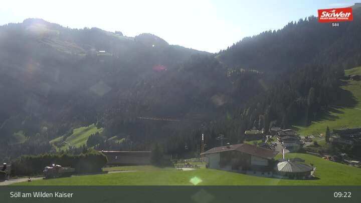 Archiv Foto Webcam Hochsöll Gondelbahn Berg