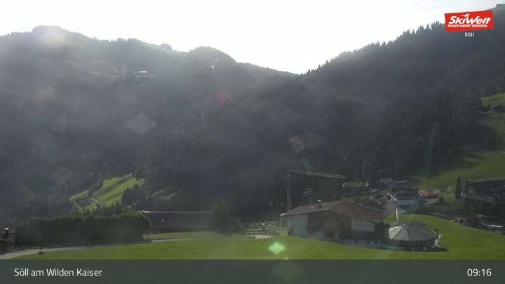 Archiv Foto Webcam Hochsöll Gondelbahn Berg