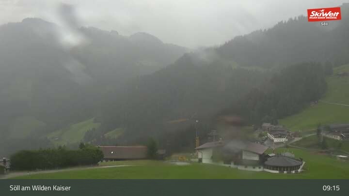 Archiv Foto Webcam Hochsöll Gondelbahn Berg