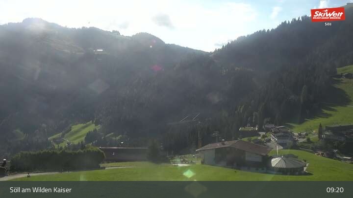 Archiv Foto Webcam Hochsöll Gondelbahn Berg