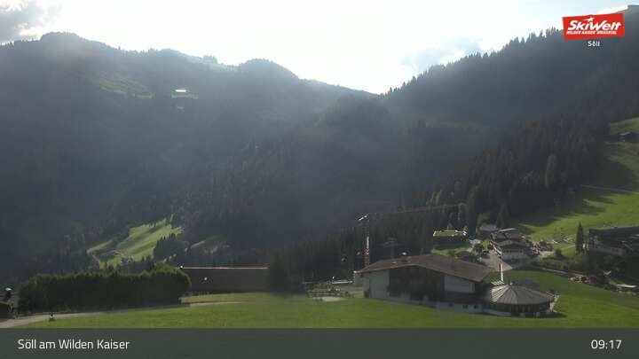 Archiv Foto Webcam Hochsöll Gondelbahn Berg