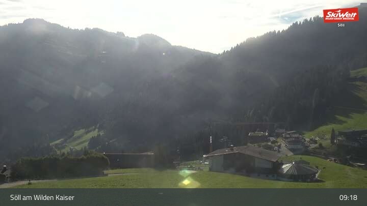 Archiv Foto Webcam Hochsöll Gondelbahn Berg
