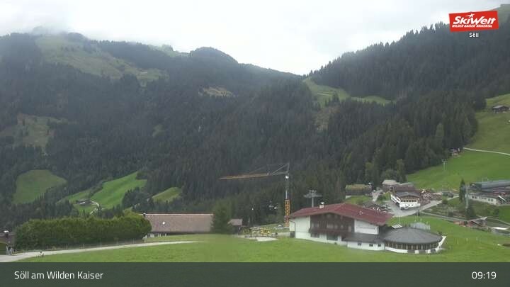 Archiv Foto Webcam Hochsöll Gondelbahn Berg