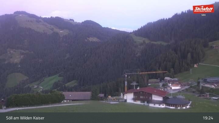 Archiv Foto Webcam Hochsöll Gondelbahn Berg