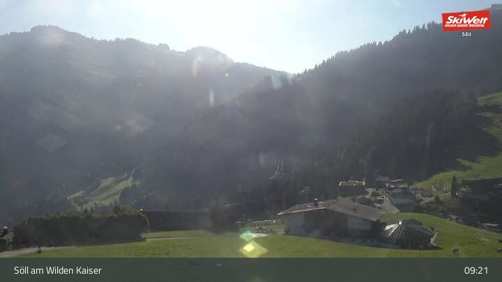 Archiv Foto Webcam Hochsöll Gondelbahn Berg