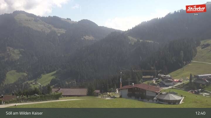 Archiv Foto Webcam Hochsöll Gondelbahn Berg