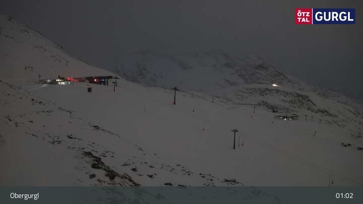 Archiv Foto Webcam Obergurgl: Blick Festkogel