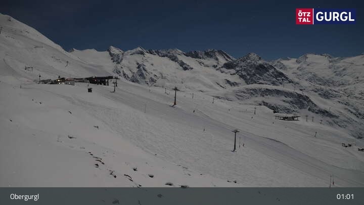 Archiv Foto Webcam Obergurgl: Blick Festkogel