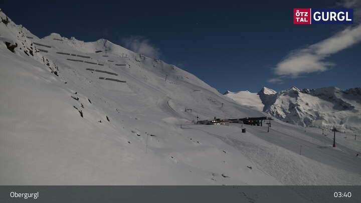 Archiv Foto Webcam Obergurgl: Blick Festkogel