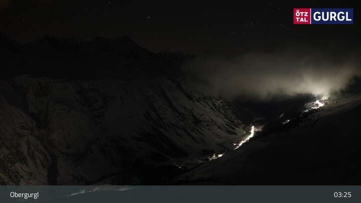 Archiv Foto Webcam Obergurgl: Blick Festkogel