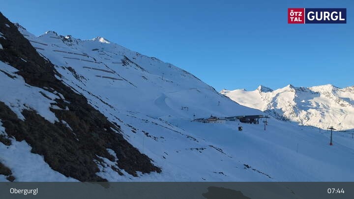 Archiv Foto Webcam Obergurgl: Blick Festkogel