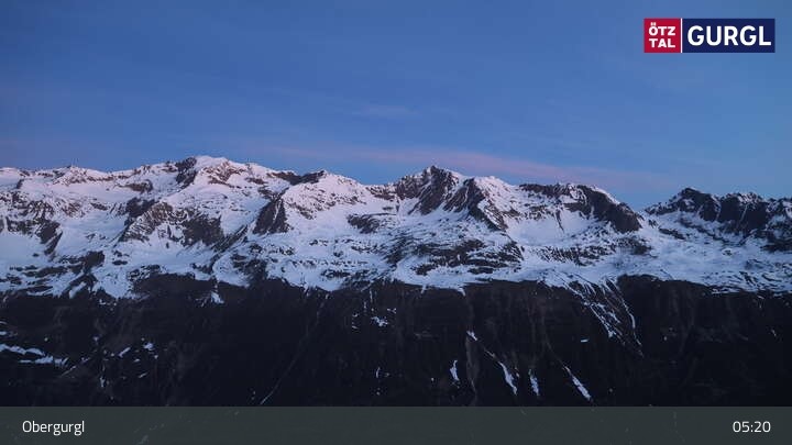 Archiv Foto Webcam Obergurgl: Blick Festkogel