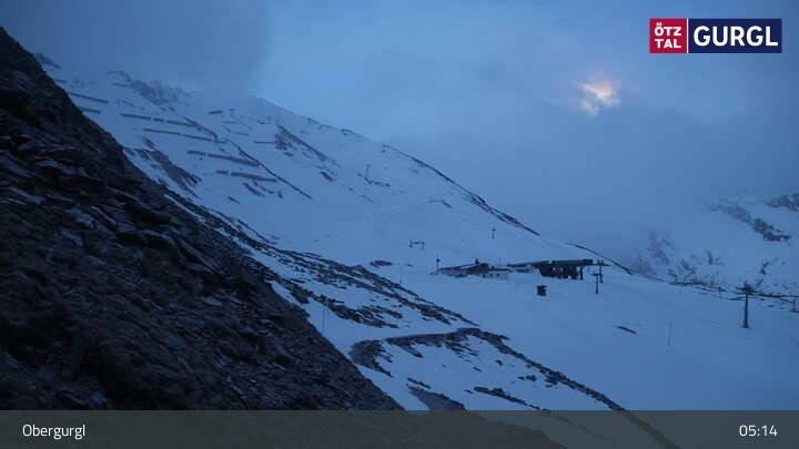 Archiv Foto Webcam Obergurgl: Blick Festkogel