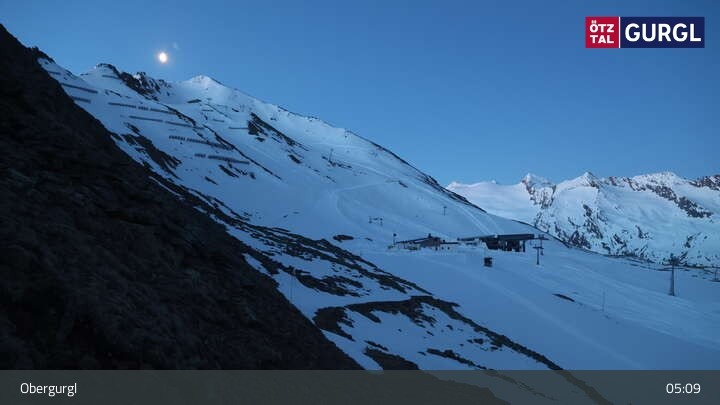 Archiv Foto Webcam Obergurgl: Blick Festkogel