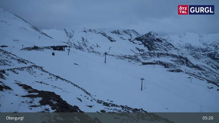 Archiv Foto Webcam Obergurgl: Blick Festkogel