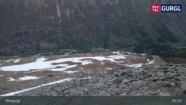 Archiv Foto Webcam Obergurgl: Blick Festkogel