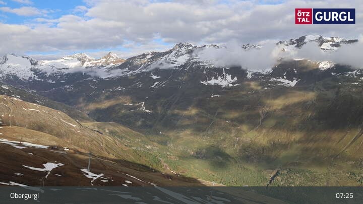 Archived image Webcam Obergurgl - View Festkogel