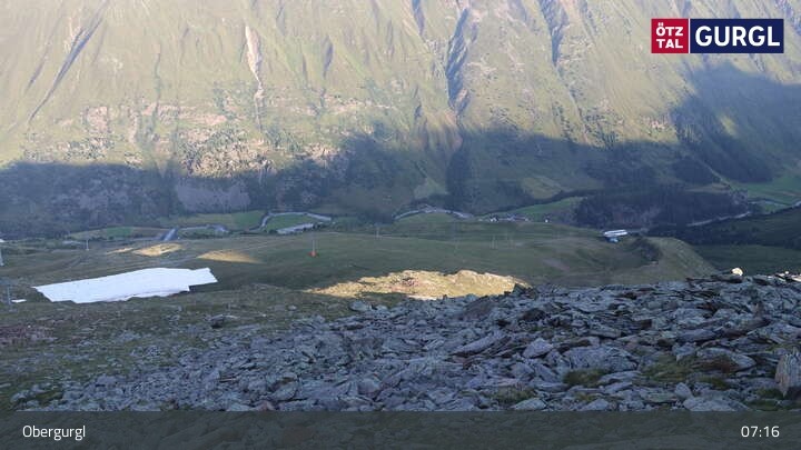 Archiv Foto Webcam Obergurgl: Blick Festkogel