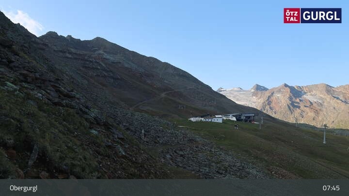 Archiv Foto Webcam Obergurgl: Blick Festkogel