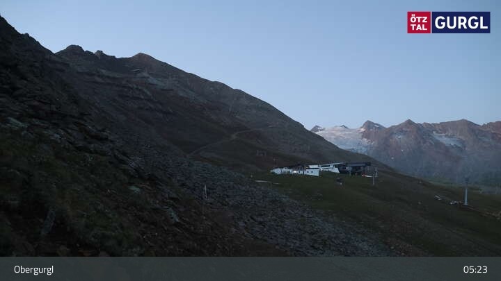 Archiv Foto Webcam Obergurgl: Blick Festkogel