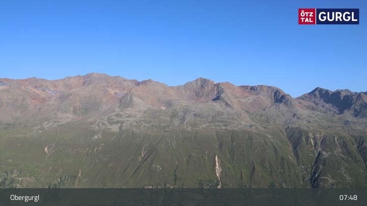 Archiv Foto Webcam Obergurgl: Blick Festkogel