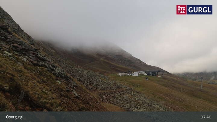 Archived image Webcam Obergurgl - View Festkogel