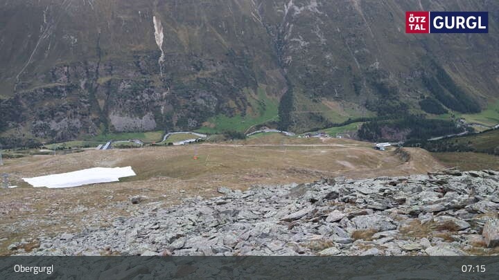 Archiv Foto Webcam Obergurgl: Blick Festkogel