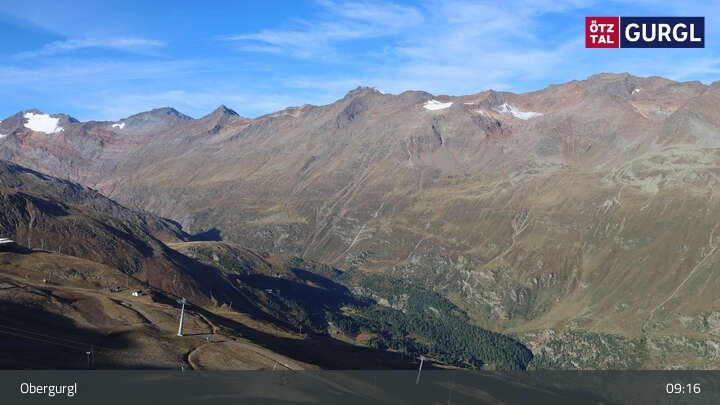Archived image Webcam Obergurgl - View Festkogel