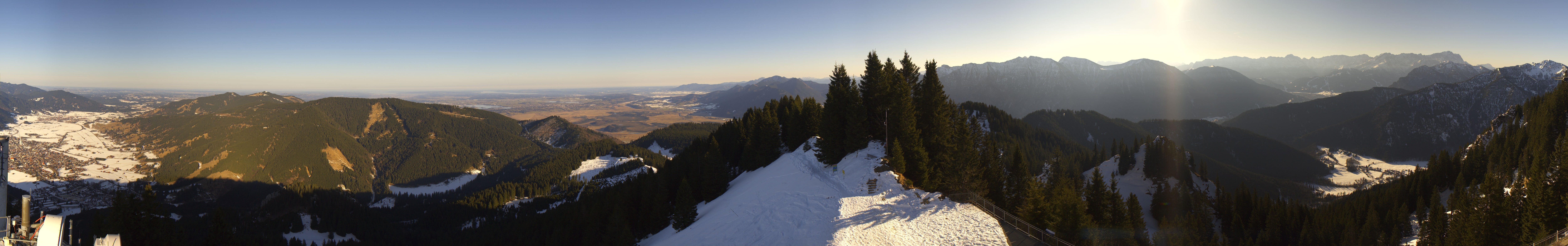 Archiv Foto Webcam Oberammergau - Laber Gipfel