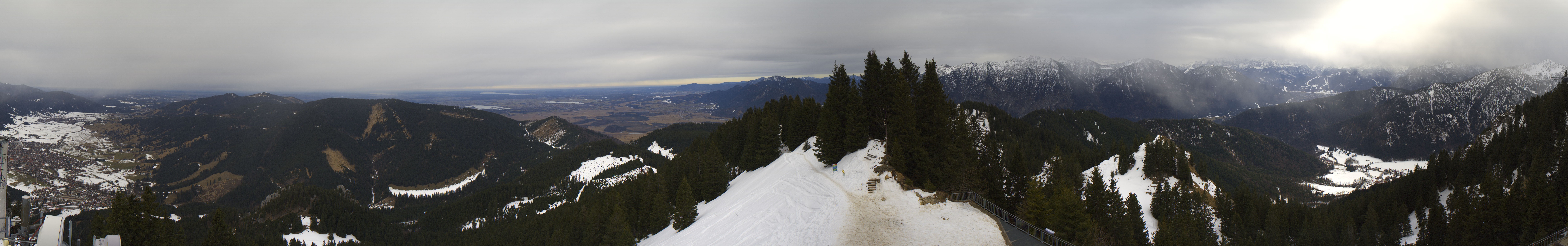 Archiv Foto Webcam Oberammergau - Laber Gipfel