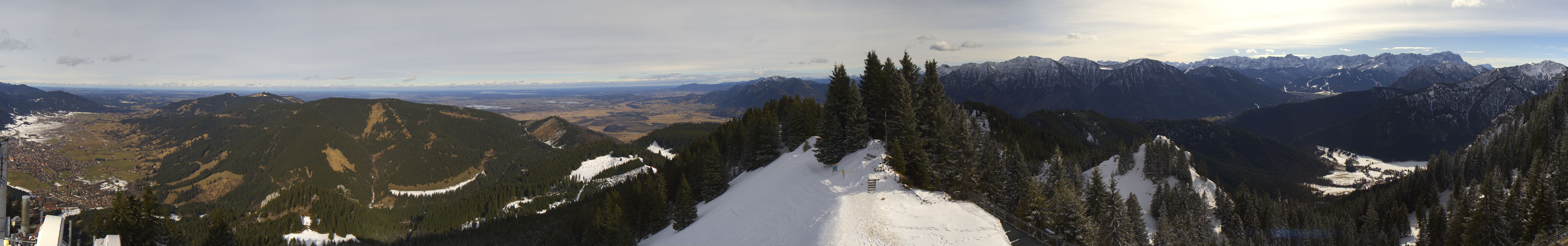 Archiv Foto Webcam Oberammergau - Laber Gipfel