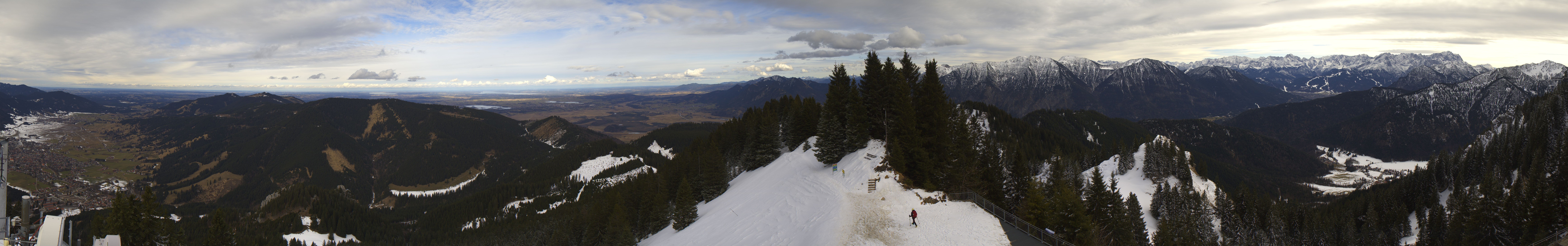 Archiv Foto Webcam Oberammergau - Laber Gipfel