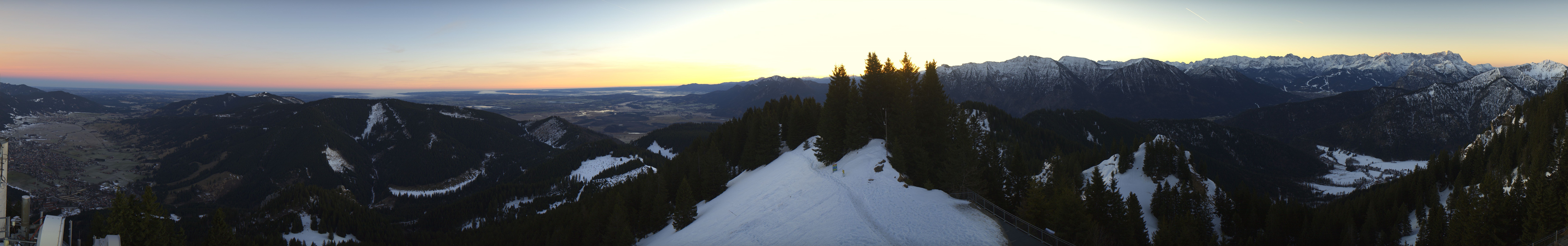 Archived image Webcam Oberammergau - Summit Mt. Laber