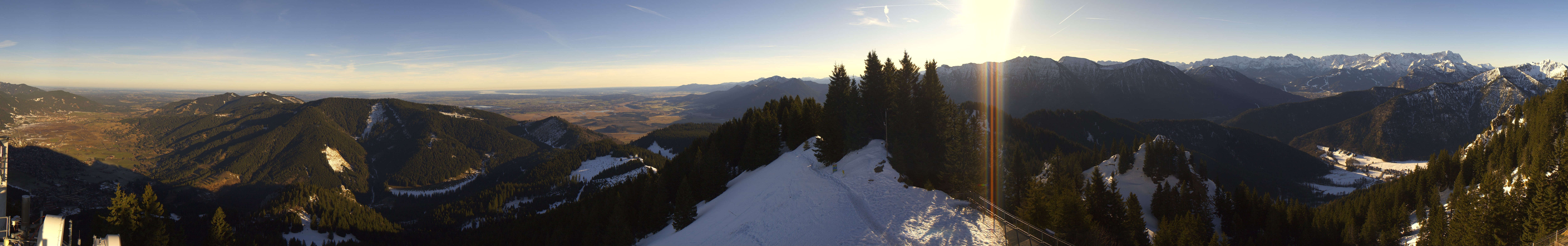 Archived image Webcam Oberammergau - Summit Mt. Laber
